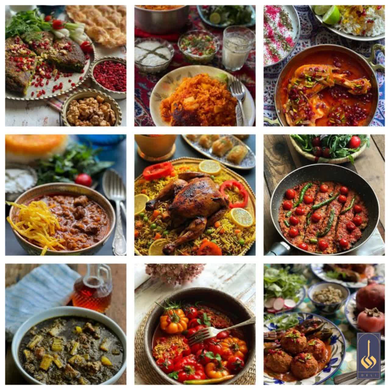 همه چیز درباره منوی غذاهای ایرانی مدرن