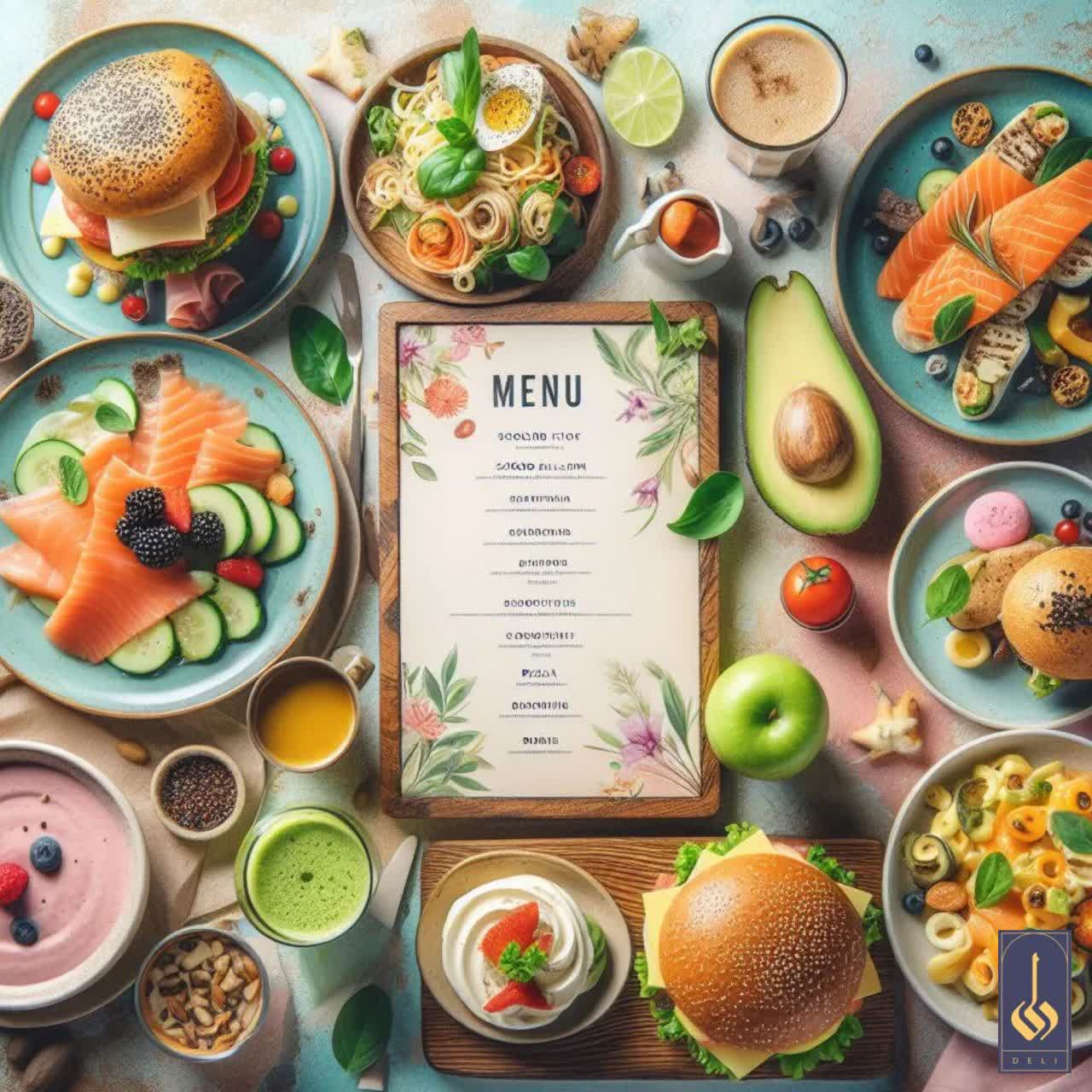 چطور یک منوی جذاب طراحی کنیم؟